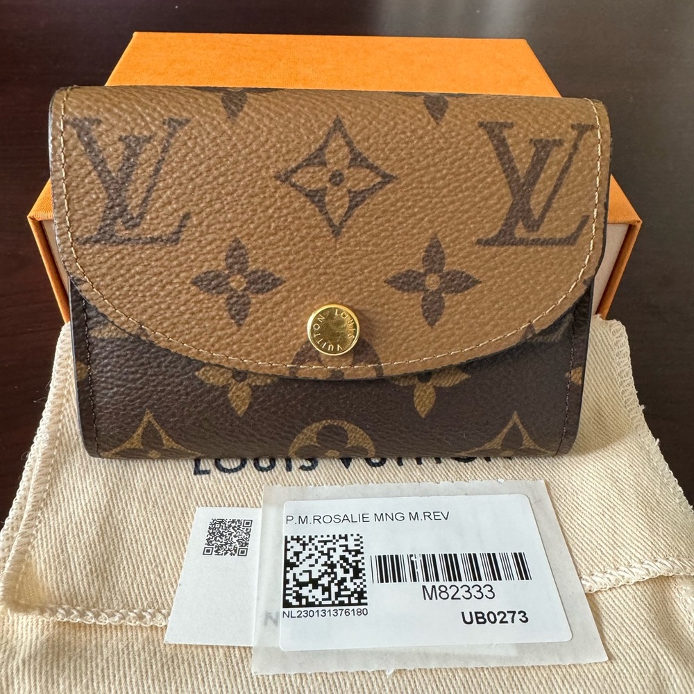 💯 Louis Vuitton Rosalie Monogram Reverse